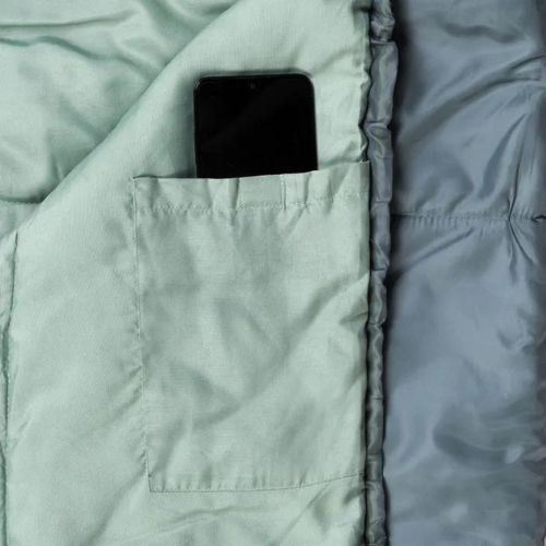 Sleeping bag KADVA Faran R right green