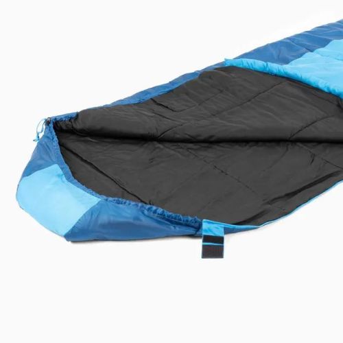Sleeping bag KADVA Faran R right blue