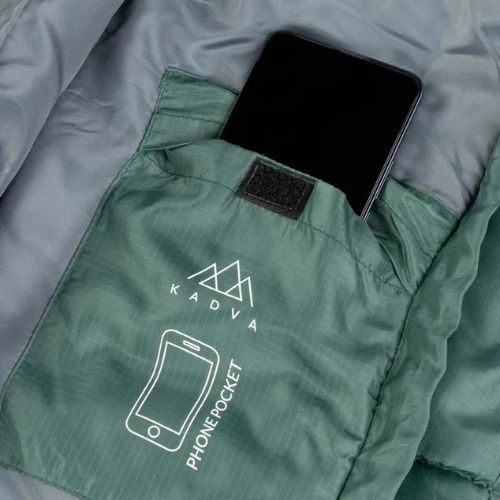 Sleeping Bag KADVA Mumio R Right Green