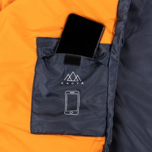 Sleeping Bag KADVA Light 1000 R right navy blue