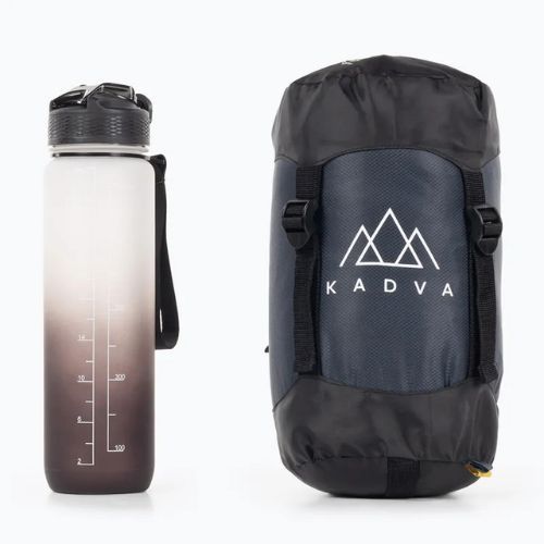 Sleeping Bag KADVA Light 800 R right navy blue