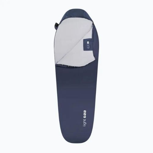 Sleeping bag KADVA Light 600 R right navy blue