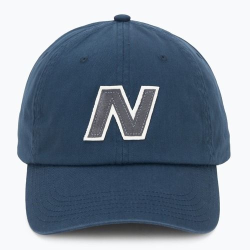 New Balance V990 Block N Curved Brim navy baseball cap