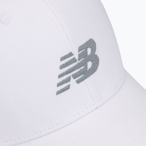 New Balance 6 Panel Structured Snapback cap white