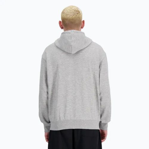 Men's New Balance Stacked Logo French athletic grey sweatshirt