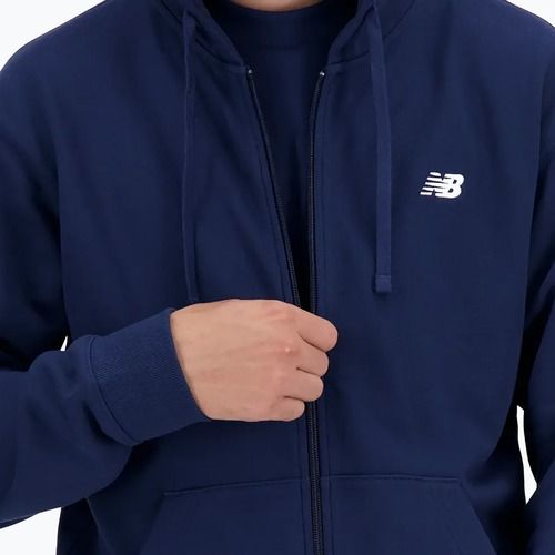 Men's New Balance Stacked Logo sweatshirt French navy