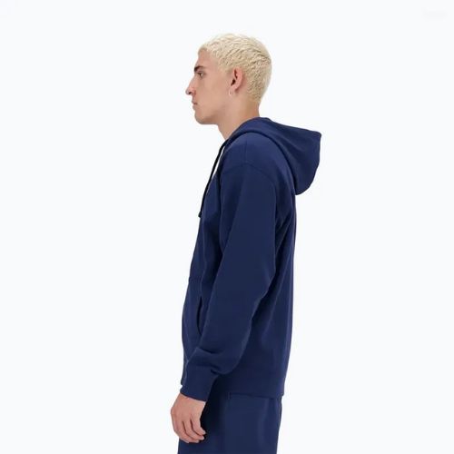 Men's New Balance Stacked Logo sweatshirt French navy