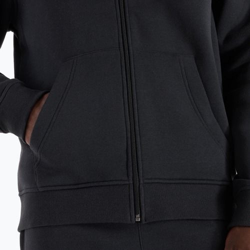 Men's New Balance Core Brushed Full Zip sweatshirt black
