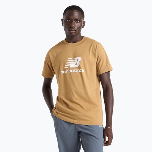 Men's New Balance Stacked Logo great plains t-shirt