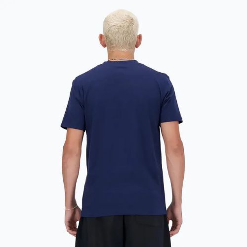 Men's New Balance Stacked Logo T-shirt navy