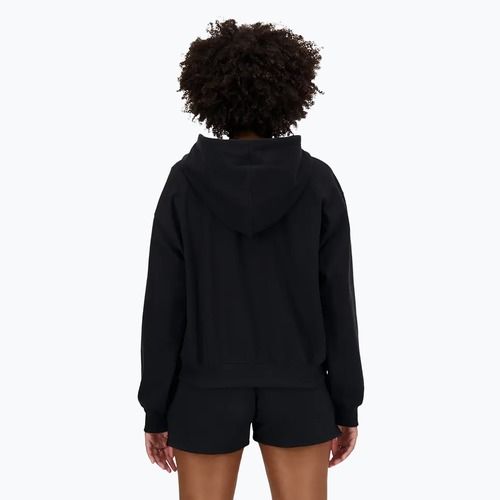 Women's New Balance French Terry Full Zip sweatshirt black