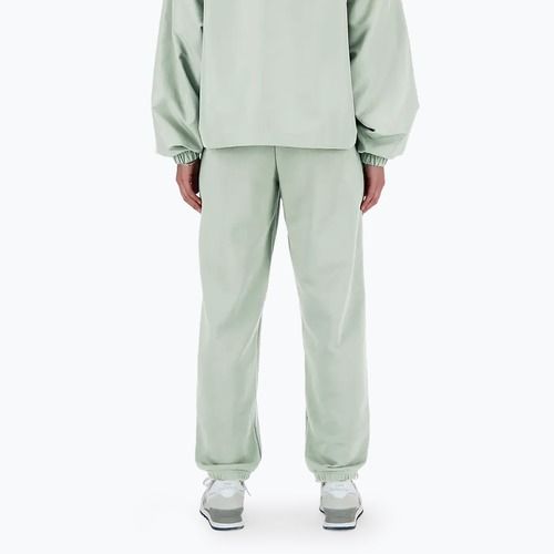 Women's New Balance French Terry Jogger trousers natural mint