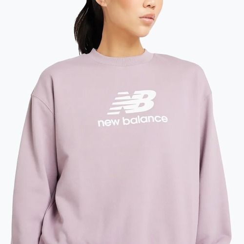 Women's New Balance French Terry Stacked icewine sweatshirt
