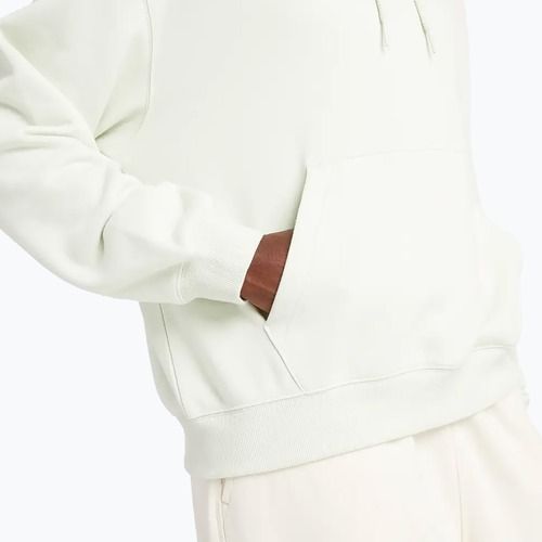 Women's New Balance French Terry Small Logo Hoodie natural mint