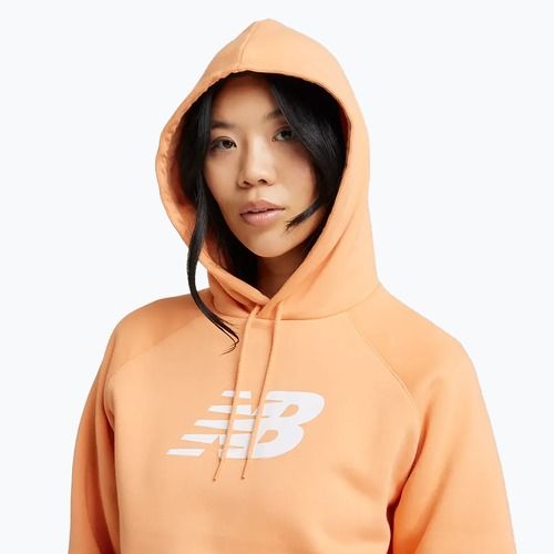 Women's New Balance Fleece Hoodie brown