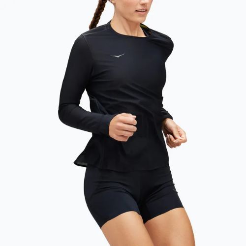 Women's running longsleeve HOKA Airolite Run black