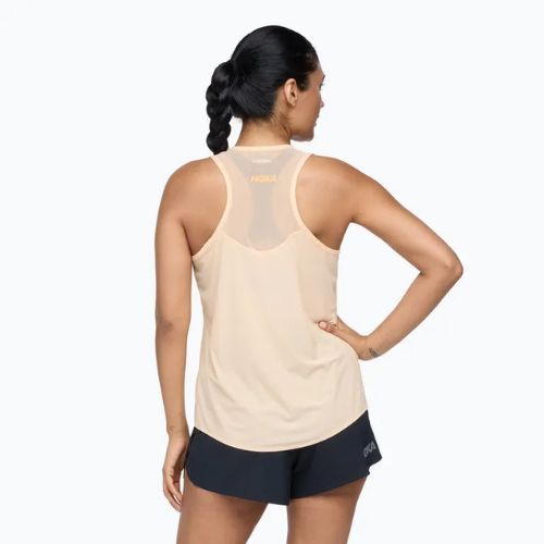 Women's running tank top HOKA Airolite Run Tank cloudless/marathon