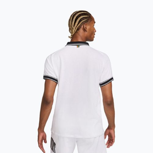 Men's tennis shirt Nike Court Heritage Polo white/black