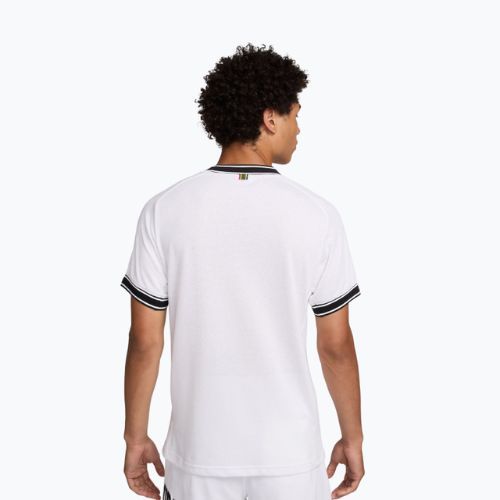 Men's tennis shirt Nike Court Heritage white/black