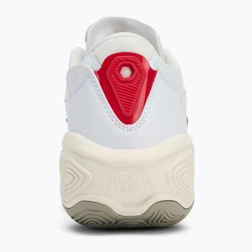 New Balance Fresh Foam BB v2 white basketball shoes