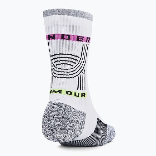Under Armour ArmourDry Run Cushion Mid-Crew socks white/black