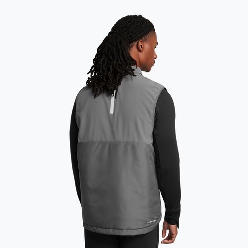 Men's Under Armour Storm Session Run Vest castlerock/reflective running sleeve