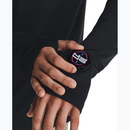 Men's Under Armour Launch Pro 1/4 Zip black/black/reflective running longsleeve