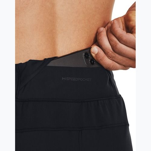 Under Armour Launch Pro men's running trousers black/black/reflective