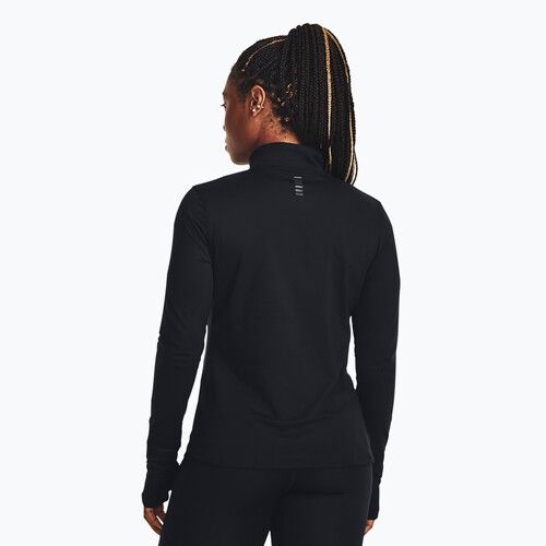 Under Armour Launch Pro Half Zip black/reflective women's running longsleeve