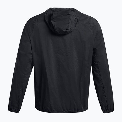 Under Armour Launch Lightweight black/black/white men's running jacket
