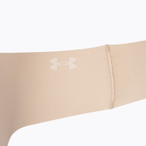 Women's Under Armour Pure Stretch Ns Thong 3 pcs beige/beige/beige