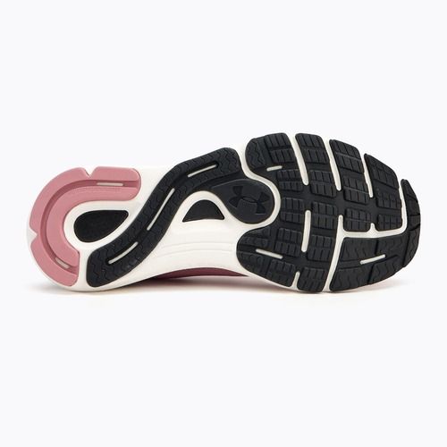 Under Armour Hovr Sonic 6 women's running shoes pink elixir/black/halo gray