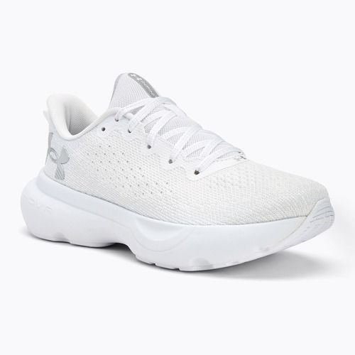 Under Armour Infinite white/white/metallic silver women's running shoes