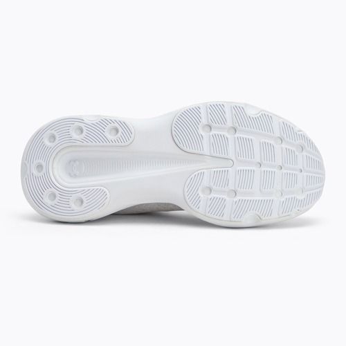 Under Armour Infinite white/white/metallic silver women's running shoes