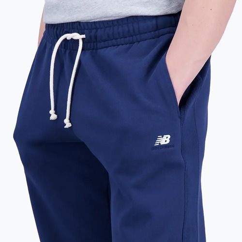Men's New Balance Athletics Remastered French Terry blue trousers