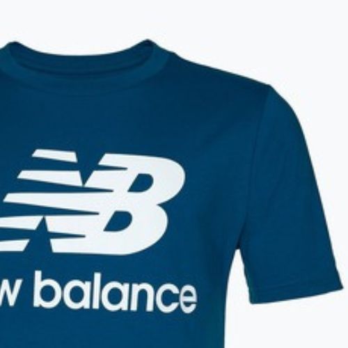 Men's New Balance Essentials Stacked Logo T-shirt blue