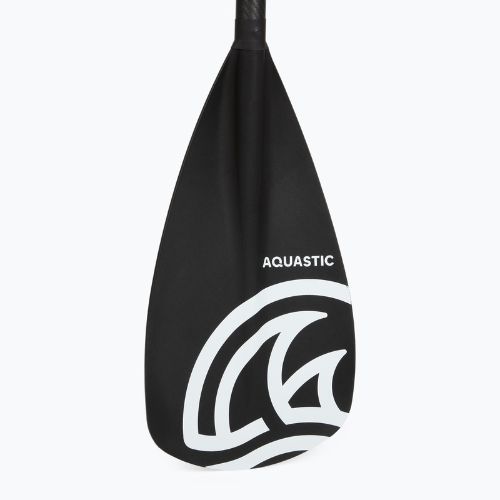 SUP paddle 3-piece AQUASTIC SUP Fibre + Carbon black