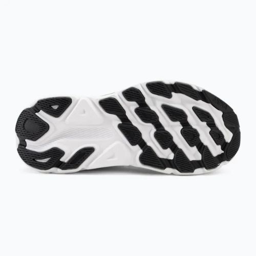 HOKA Clifton 9 black/white children's running shoes