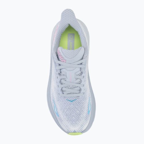 Women's running shoes HOKA Clifton 9 Wide gull/sea ice