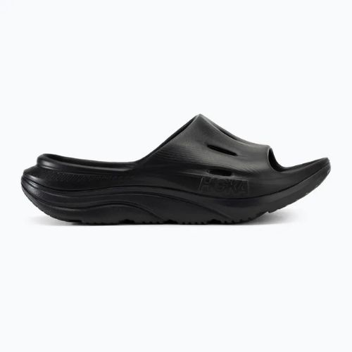 HOKA Ora Recovery Slide 3 black/black children's slides