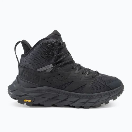 Men's trekking boots HOKA Anacapa Breeze Mid black/black
