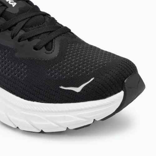 Women's running shoes HOKA Arahi 7 black/white