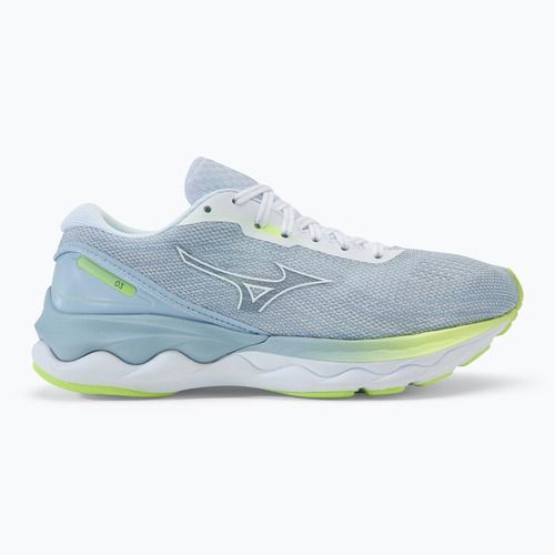 Women's running shoes Mizuno Skyrise 3 white/ white/ neo lime
