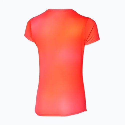 Women's Mizuno Impulse Core Graphic Tee nasturtium running shirt