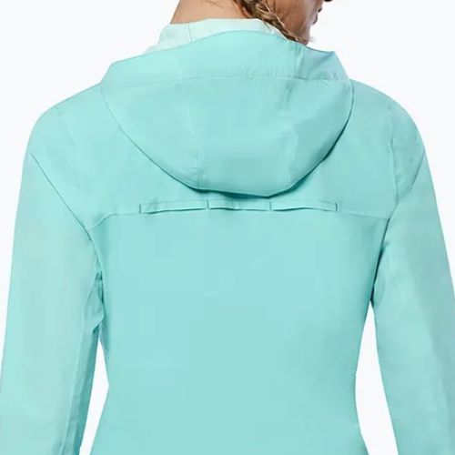 Women's running jacket Mizuno Waterproof 20K ER eggshell blue