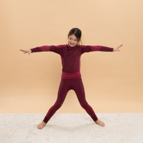 Children's Thermal Underwear Set KADVA Frosty Jrg Set Seamless Pink