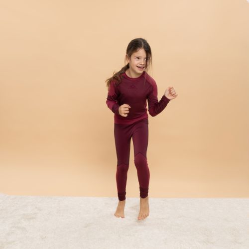 Children's Thermal Underwear Set KADVA Frosty Jrg Set Seamless Pink
