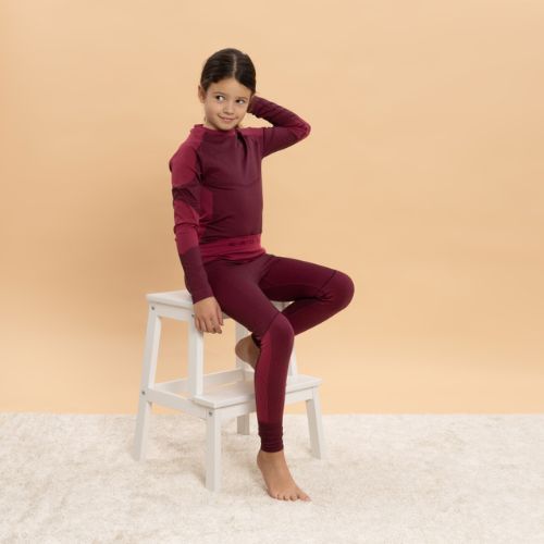 Children's Thermal Underwear Set KADVA Frosty Jrg Set Seamless Pink