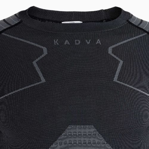 Men's KADVA Streif Set seamless thermal underwear set in black