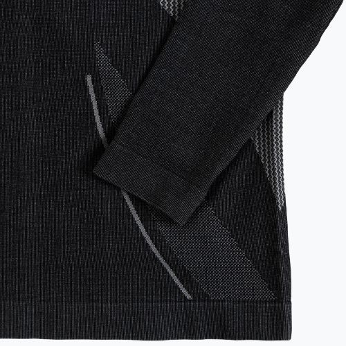 Men's KADVA Streif Set seamless thermal underwear set in black